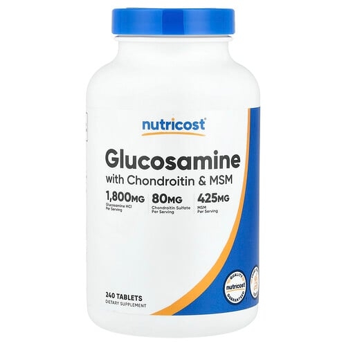 Nutricost Glucosamine With Chondroitin Msm 240 Tablets product image