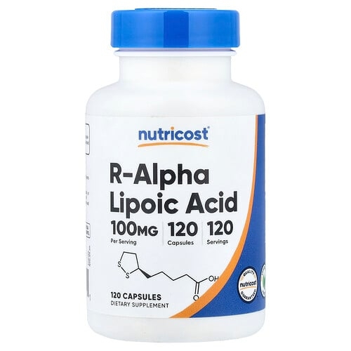 Nutricost R Alpha Lipoic Acid 100 Mg 120 Capsules product image
