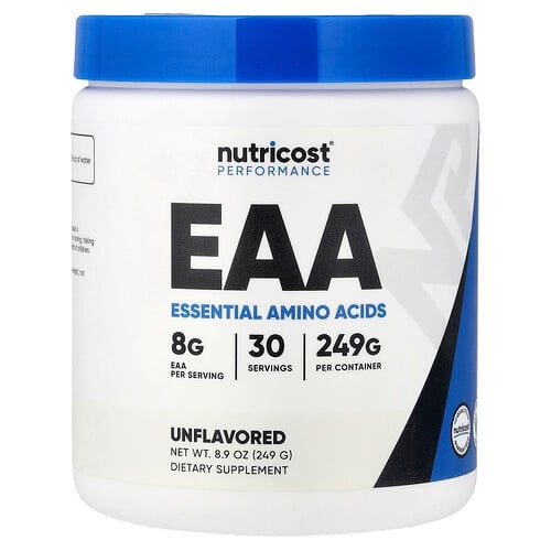 Nutricost Performance Eaa Unflavored 8 9 Oz 249 G product image