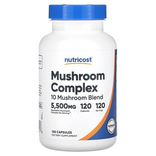 Nutricost Mushroom Complex 5 500 Mg 120 Capsules product image