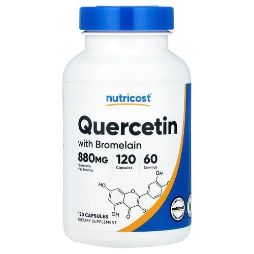 Nutricost Quercetin With Bromelain 120 Capsules product image
