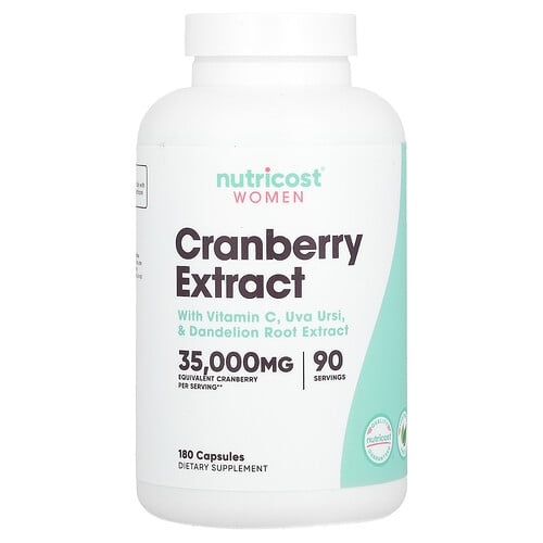 Nutricost Women Cranberry Extract 180 Capsules product image