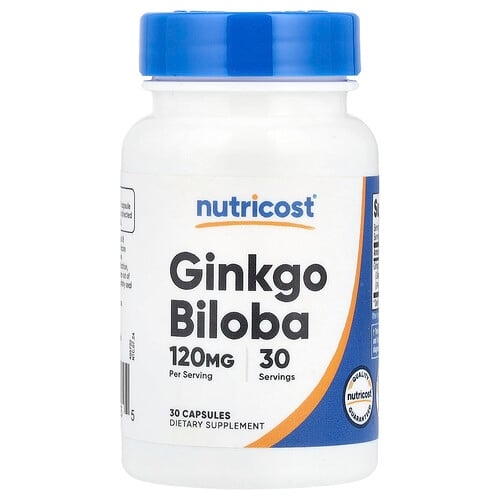 Nutricost Ginkgo Biloba 120 Mg 30 Capsules product image