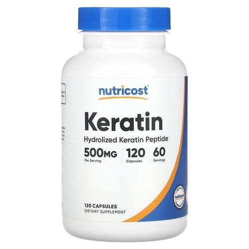 Nutricost Keratin 120 Capsules 250 Mg Per Capsule product image