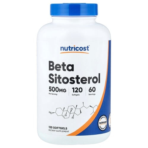 Nutricost Beta Sitosterol 120 Softgels 250 Mg Per Softgel product image