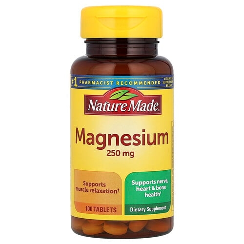 Nature Made Magnesium 250 Mg 100 Tablets product image