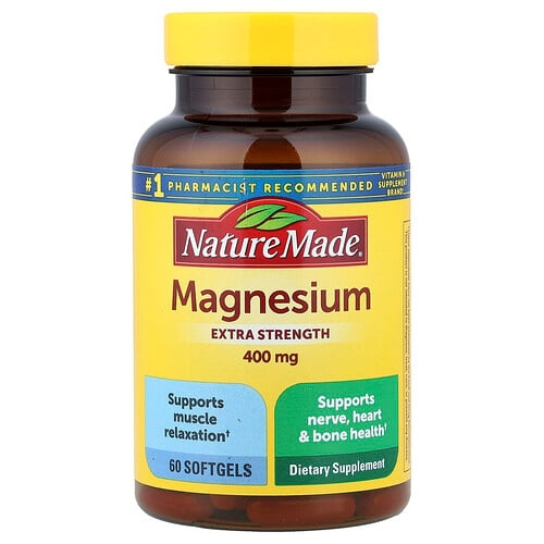 Nature Made Magnesium 400 Mg 60 Softgels product image