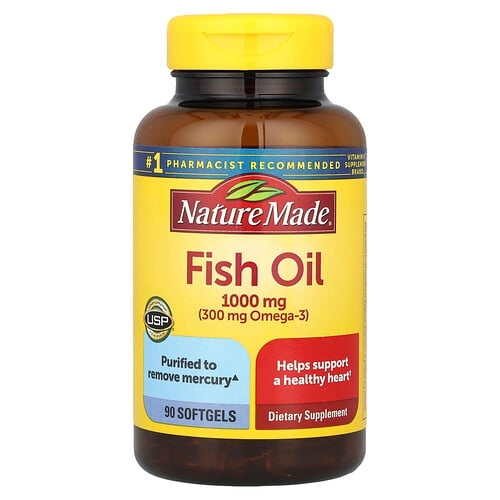 Nature Made Fish Oil 1 000 Mg 90 Softgels product image