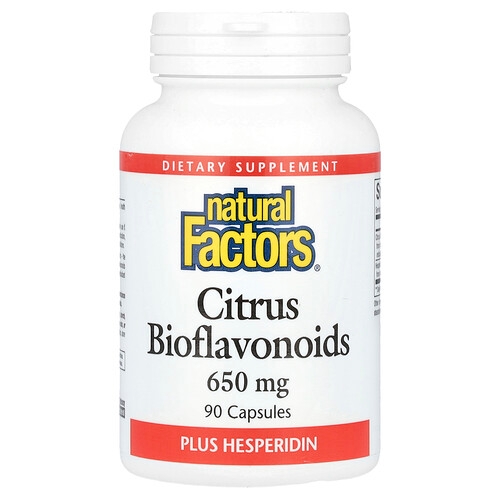 Natural Factors Citrus Bioflavonoids Plus Hesperidin 650 Mg 90 Capsules product image