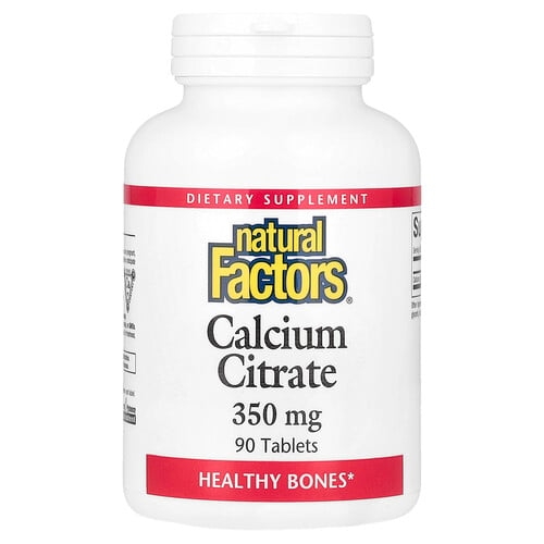 Natural Factors Calcium Citrate 350 Mg 90 Tablets product image