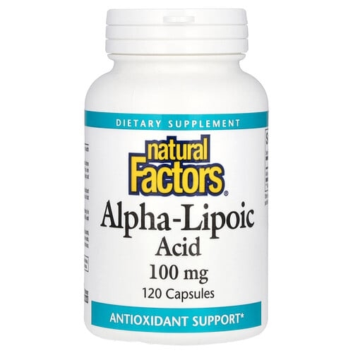 Natural Factors Alpha Lipoic Acid 100 Mg 120 Capsules product image