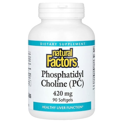 Natural Factors Phosphatidyl Choline Pc 420 Mg 90 Softgels product image