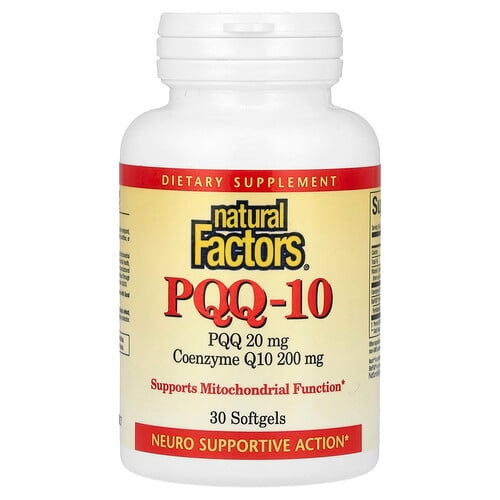 Natural Factors Pqq 10 30 Softgels product image