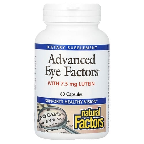 Natural Factors Advanced Eye Factors 60 Capsules product image