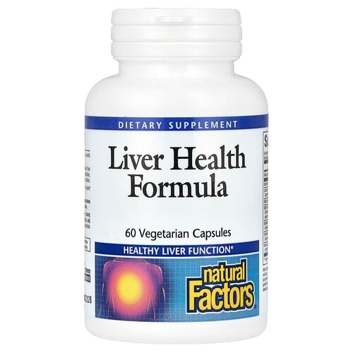 Natural Factors Liver Health Formula 60 Vegetarian Capsules product image