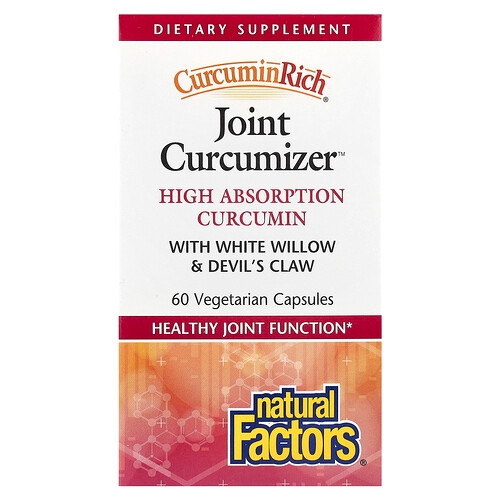 Natural Factors Curcuminrich Joint Curcumizer 60 Vegetarian Capsules product image