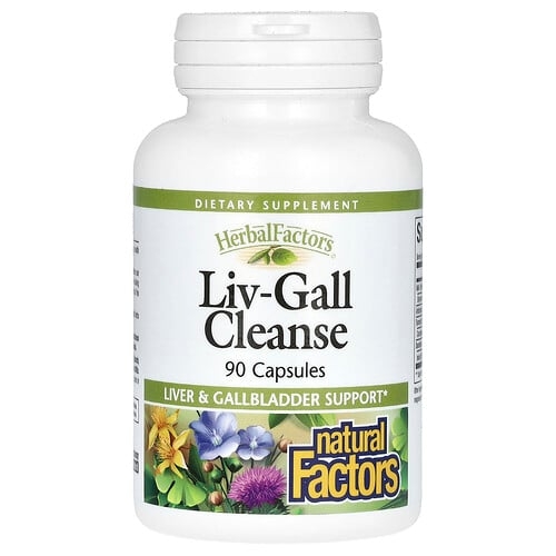 Natural Factors Liv Gall Cleanse 90 Capsules product image