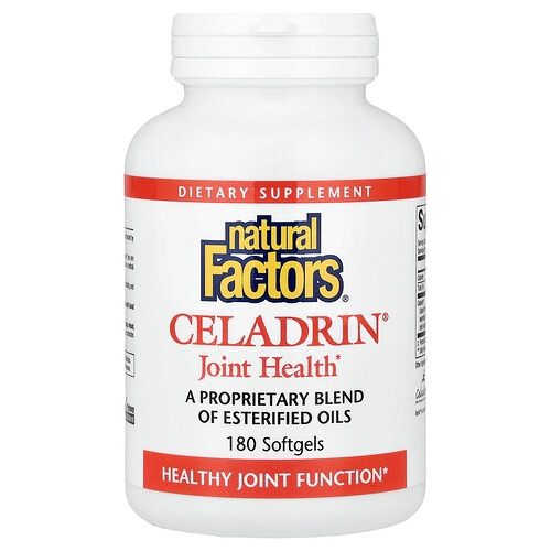 Natural Factors Celadrin Joint Health 180 Softgels product image