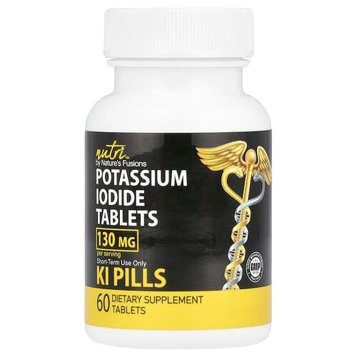 Nutri Potassium Iodide Tablets 60 Tablets 65 Mg Per Tablet product image