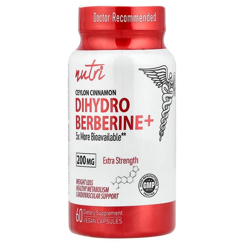 Nutri Dihydro Berberine 60 Vegan Capsules product image