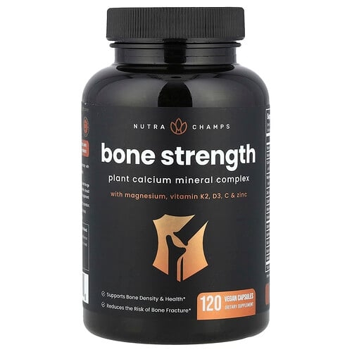 Nutrachamps Bone Strength 120 Vegan Capsules product image