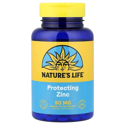 Nature S Life Protecting Zinc 50 Mg 250 Tablets product image