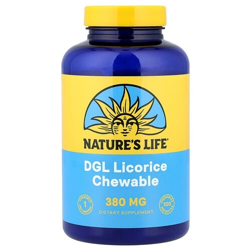 Nature S Life Dgl Licorice Chewable 380 Mg 100 Chewables product image