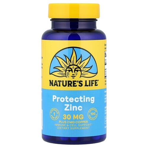 Nature S Life Protecting Zinc 100 Capsules product image