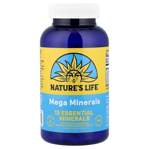 Nature S Life Mega Minerals 250 Capsules product image