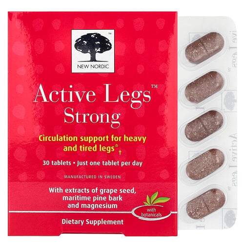 New Nordic Active Legs Strong 30 Tablets product image