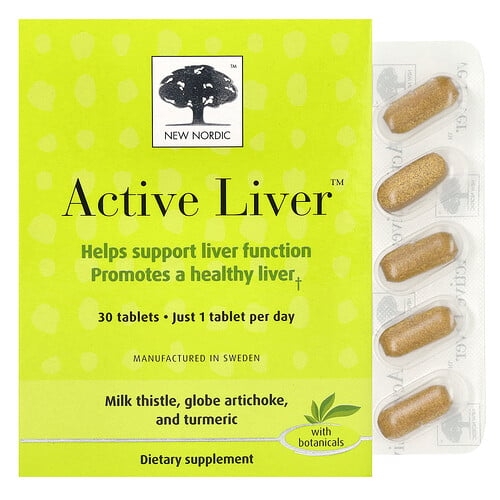 New Nordic Active Liver 30 Tablets product image