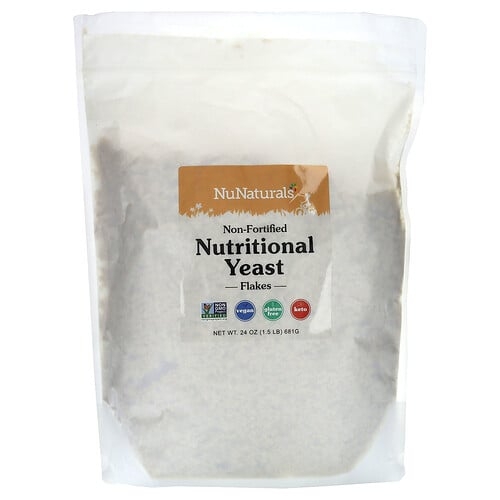 Nunaturals Non Fortified Nutritional Yeast Flakes 1 5 Lb 681 G product image