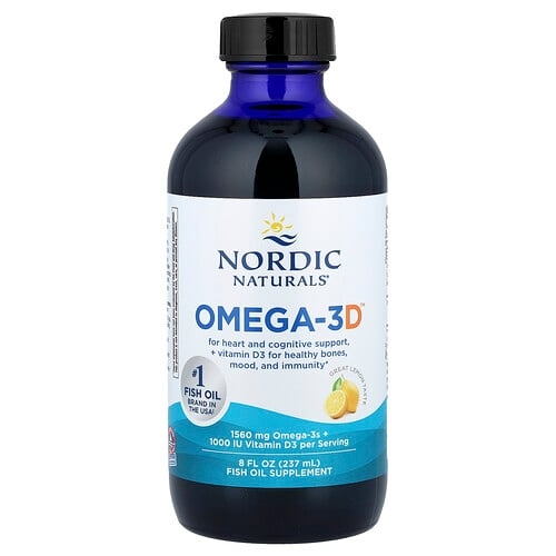Nordic Naturals Omega 3d Lemon 8 Fl Oz 237 Ml product image