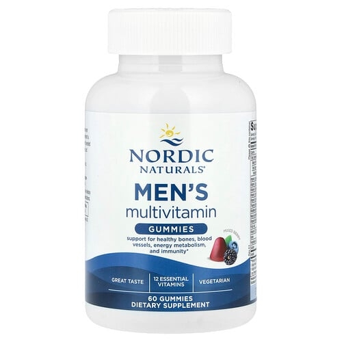 Nordic Naturals Men S Multivitamin Gummies Mixed Berry 60 Gummies product image