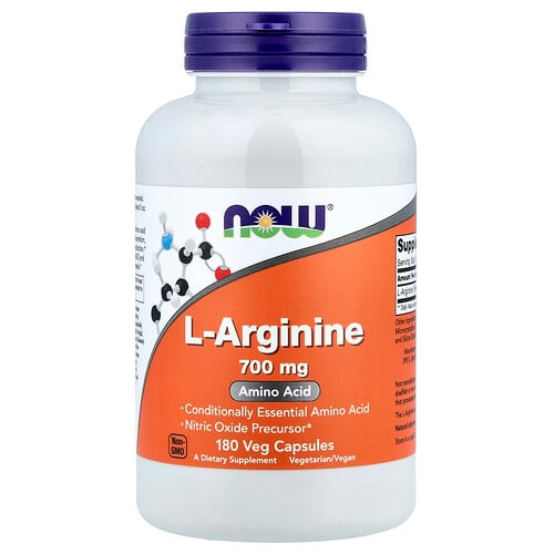 Now Foods L Arginine 700 Mg 180 Veg Capsules product image