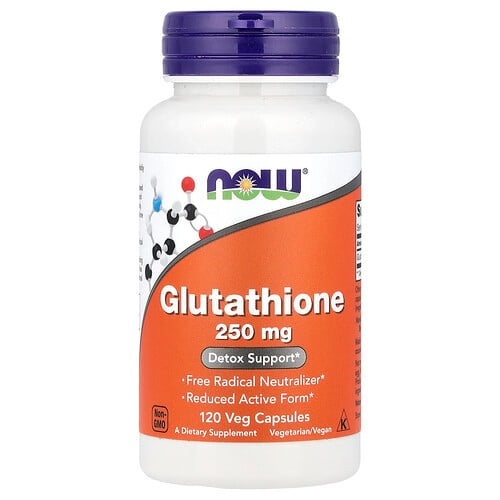 Now Foods Glutathione 250 Mg 120 Veg Capsules product image
