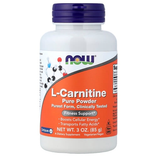 Now Foods L Carnitine Pure Powder 3 Oz 85 G product image