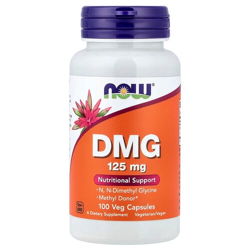 Now Foods Dmg 125 Mg 100 Veg Capsules product image