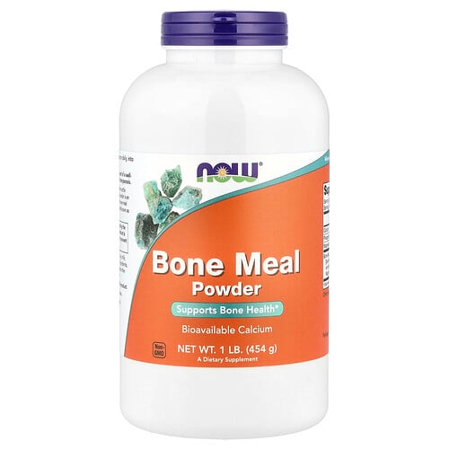 Now Foods Bone Meal Powder 1 Lb 454 G product image