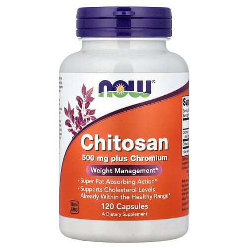 Now Foods Chitosan Plus Chromium 120 Capsules product image