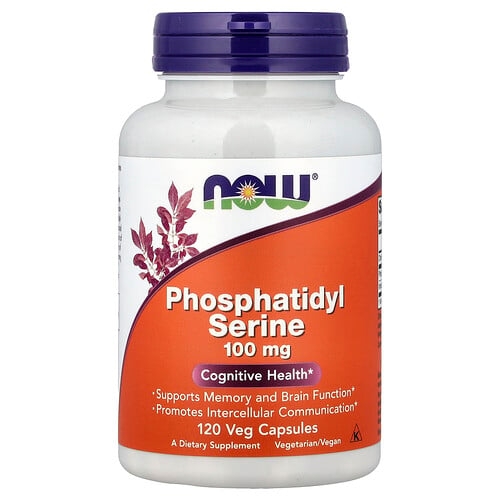 Now Foods Phosphatidyl Serine 120 Veg Capsules product image