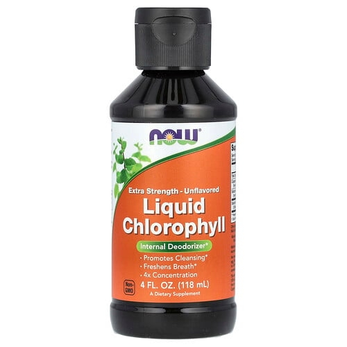Now Foods Liquid Chlorophyll Unflavored 4 Fl Oz 118 Ml product image