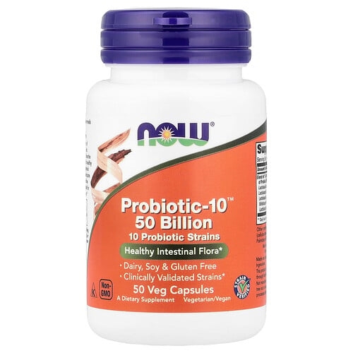 Now Foods Probiotic 10 50 Billion 50 Veg Capsules product image