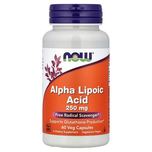 Now Foods Alpha Lipoic Acid 250 Mg 60 Veg Capsules product image
