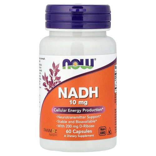 Now Foods Nadh 10 Mg 60 Capsules product image