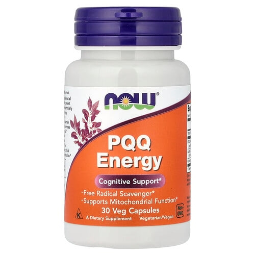 Now Foods Pqq Energy 30 Veg Capsules product image