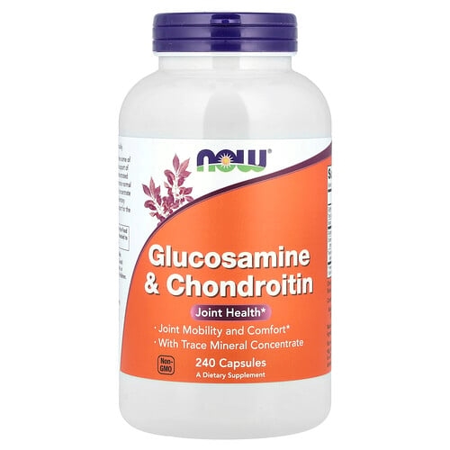 Now Foods Glucosamine Chondroitin 240 Capsules product image