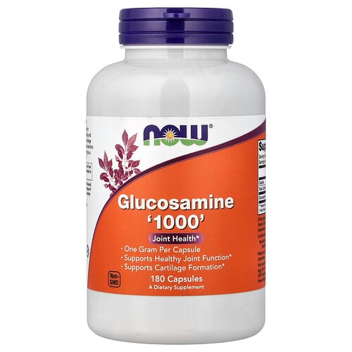 Now Foods Glucosamine 1000 180 Capsules 1 000 Mg Per Capsule product image