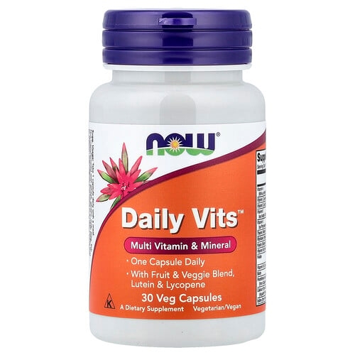 Now Foods Daily Vits 30 Veg Capsules product image
