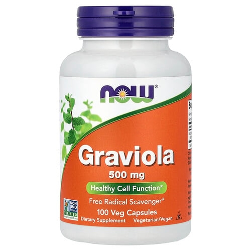 Now Foods Graviola 500 Mg 100 Veg Capsules product image